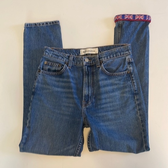 Reformation Julia High Cigaret Jeans 26 - Picture 4 of 9